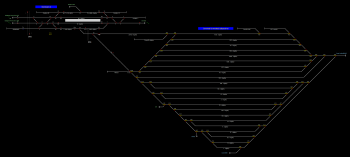 Soroksári út állomás helyszínrajza (T2 Helyszínrajzi kép)