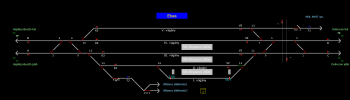 Ebes állomás helyszínrajza (T2 Helyszínrajzi kép)