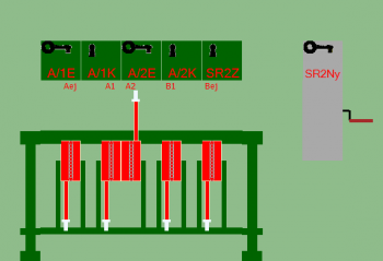 Jobbágyi mh. ipvk. állomás biztosítóberendezáse