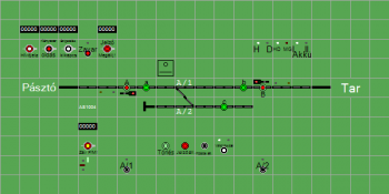 Pásztó-Áruraktár ipvk. állomás biztosítóberendezáse