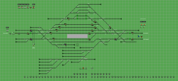 Salgótarján külső állomás biztosítóberendezáse