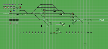 Somoskőújfalu állomás biztosítóberendezáse