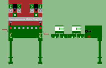 Máza-Szászvár állomás biztosítóberendezáse
