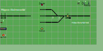 Máza-Szászvár állomás biztosítóberendezáse