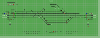 Aszód állomás biztosítóberendezáse