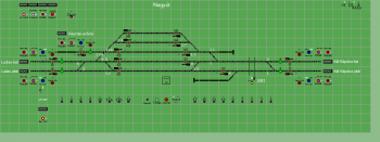 Nagyút állomás biztosítóberendezáse