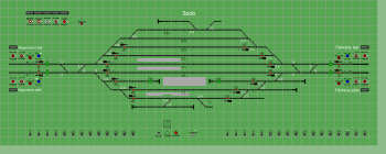 Szob állomás biztosítóberendezáse