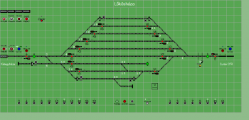 Lőkösháza állomás biztosítóberendezáse