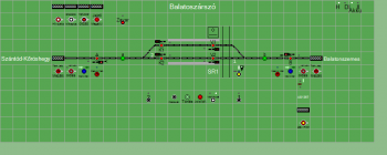 Balatonszárszó állomás biztosítóberendezáse