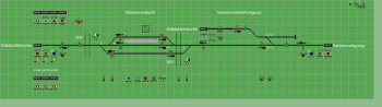 Balatonmáriafürdő elágazás állomás biztosítóberendezáse