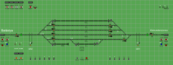 Szatymaz állomás biztosítóberendezáse