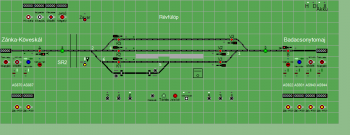 Révfülöp állomás biztosítóberendezáse